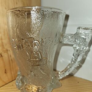 Flintstones Clear Glass Mug